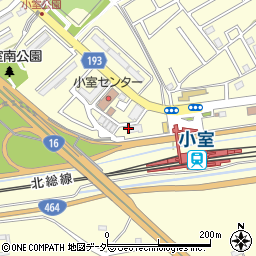 千葉県船橋市小室町3319-5周辺の地図