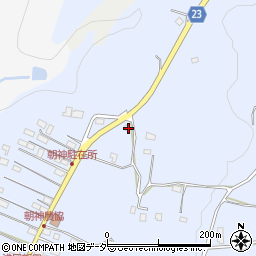 山梨県北杜市明野町浅尾新田1730周辺の地図