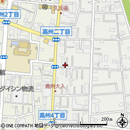 埼玉県三郷市東町213周辺の地図