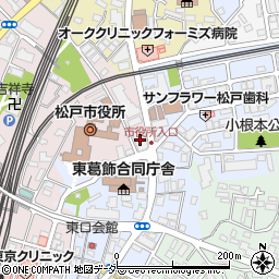 京葉ガスＦ松戸ビル周辺の地図