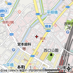 千葉県松戸市根本7-5周辺の地図