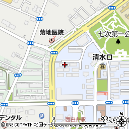 千葉県白井市清水口2丁目1-13周辺の地図