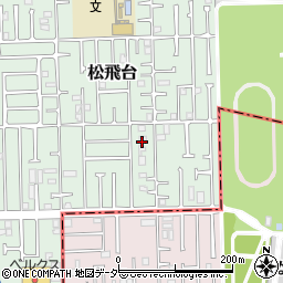 千葉県松戸市松飛台133-11周辺の地図