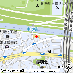 東京スバル赤羽パーツセンター周辺の地図