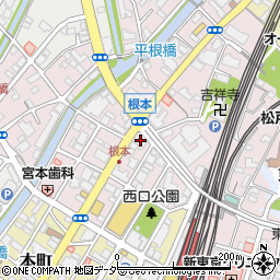千葉興業銀行馬橋支店 ＡＴＭ周辺の地図