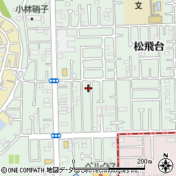 千葉県松戸市松飛台141-37周辺の地図