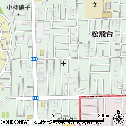 千葉県松戸市松飛台141-10周辺の地図