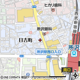 保険クリニック　所沢店周辺の地図