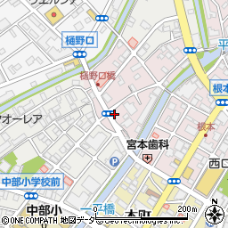 千葉県松戸市根本61周辺の地図