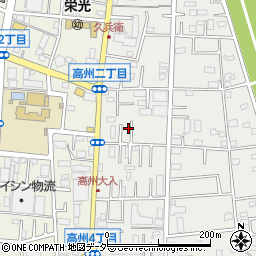 埼玉県三郷市東町214周辺の地図