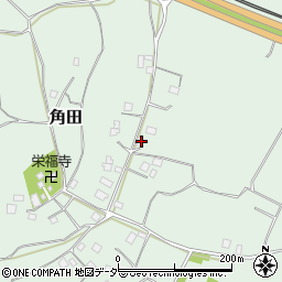 千葉県印西市角田135周辺の地図
