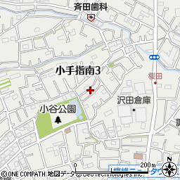 埼玉県所沢市小手指南3丁目25周辺の地図