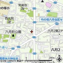 竹すし別館周辺の地図