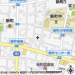 東京都青梅市新町5丁目12周辺の地図