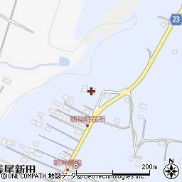 山梨県北杜市明野町浅尾新田3615周辺の地図