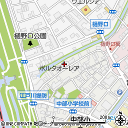 磯野アパート周辺の地図