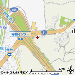 千葉県成田市山之作222周辺の地図