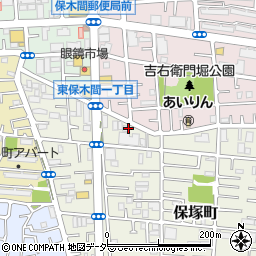 東京都足立区保塚町15周辺の地図