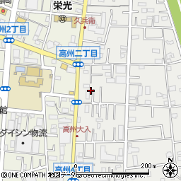 埼玉県三郷市東町212周辺の地図