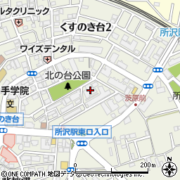 所沢悠生苑居宅介護支援事業所周辺の地図