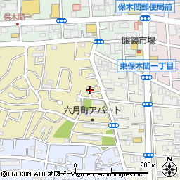 東京都足立区東六月町11-31周辺の地図