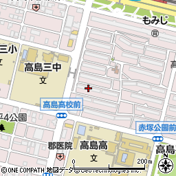 高島平第二住宅１０－１８周辺の地図