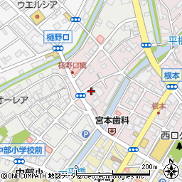 千葉県松戸市根本59周辺の地図