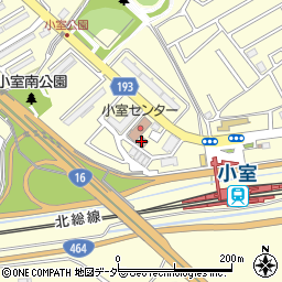 船橋小室駅前郵便局 ＡＴＭ周辺の地図