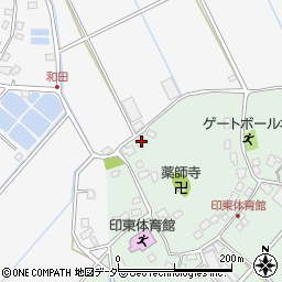 千葉県成田市船形195周辺の地図