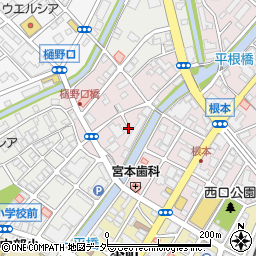 千葉県松戸市根本48-7周辺の地図