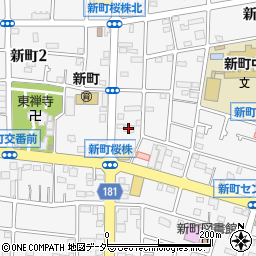 東京都青梅市新町5丁目1周辺の地図