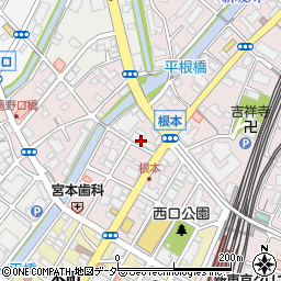 千葉県松戸市根本11-6周辺の地図