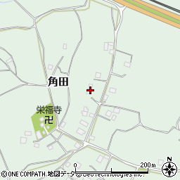 千葉県印西市角田96周辺の地図