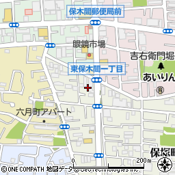 東京都足立区保塚町14周辺の地図