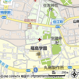 東京都青梅市住江町85周辺の地図