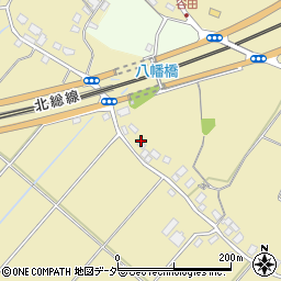 千葉県白井市谷田318周辺の地図