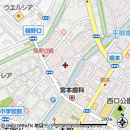 千葉県松戸市根本48-8周辺の地図
