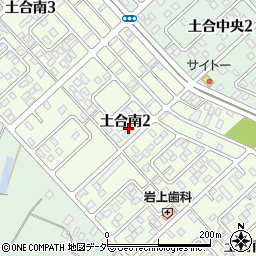 茨城県神栖市土合南周辺の地図