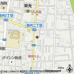 埼玉県三郷市東町195周辺の地図