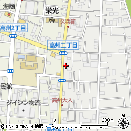 埼玉県三郷市東町203周辺の地図