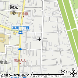 埼玉県三郷市東町186周辺の地図