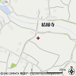 千葉県印西市結縁寺周辺の地図