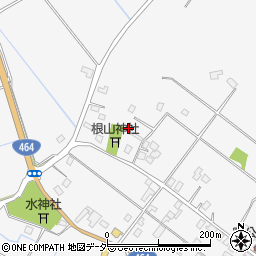 千葉県成田市北須賀101周辺の地図