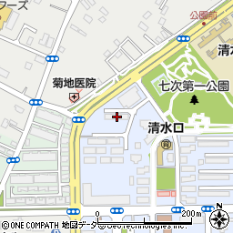 千葉県白井市清水口2丁目1-14周辺の地図