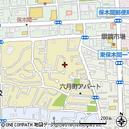東京都足立区東六月町11周辺の地図