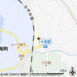 長野県木曽郡上松町上町周辺の地図