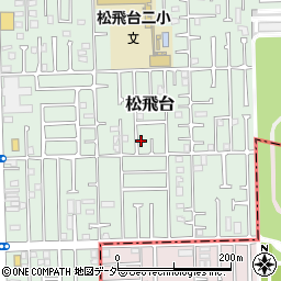 千葉県松戸市松飛台121-15周辺の地図