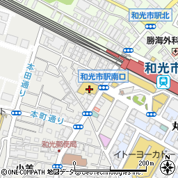 和光市駅前かわはら内視鏡・消化器内科クリニック周辺の地図