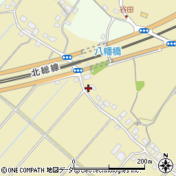 千葉県白井市谷田430周辺の地図
