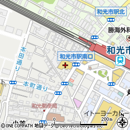 セリア和光市駅前店周辺の地図